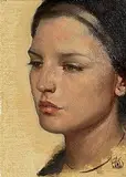 Ken Hamilton, Reminiscing, oil on canvas