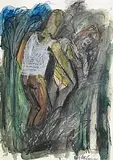 Michael Kane, Woodland Ways II, 2005, mixed media