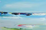 Majella O'Neill Collins, Seas North of Sherkin Island, oil on canvas