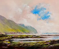 Niall Campion, Achill Head, Co. Mayo, oil on canvas