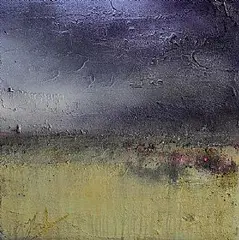 Colin Flack, Dusk in Connemara, oil on board