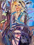 Brian MacMahon, Portrait of a Lady, 2014, oil on canvas