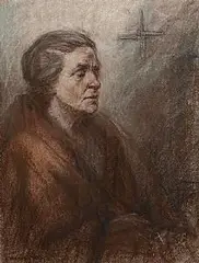Thomas Ryan, Prayer, 1970, pastel on card