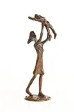 20th Century Continental School, Mother and Child, bronze