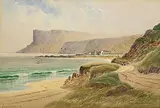 George William Morrison, Fair Head, Antrim, 1937, watercolour on paper