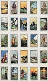 Jack Butler Yeats, Place Names of Ireland, set of 25 cigarette cards