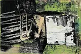John Kingerlee, Landscape, 2002, mixed media on card