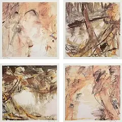 Basil Blackshaw, Dunadry Banks, set of 4 lithographs