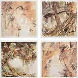 Basil Blackshaw, Dunadry Banks, set of 4 lithographs