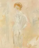 Michael Smyth, Female Nude, oil on canvas