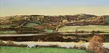 Russell Barrett, View from the Studio, Shepperton, 1983, oil on canvas