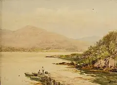 William Bingham McGuinness, Calm Morning, watercolour on paper