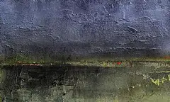 Colin Flack, Western Light, oil on board