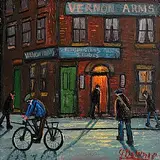 James Downie, Out for a Pint, oil on canvas