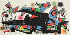 Escultor, Denmark by Joan Miro Spanish, lithograph on heavy Guarro paper - limited to an edition of 1500 - published by Poligrafa, Barcelona, sold Sep 2026