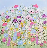 Robert McIntyre, Wildflower Symphony, oil on canvas