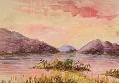 Susan Letitia Lyle, Glengarriff, West Cork, watercolour on paper