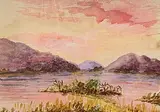 Susan Letitia Lyle, Glengarriff, West Cork, watercolour on paper