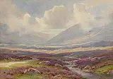 G. Drummond Fish, Near Sallygap, Co. Wicklow, watercolour on paper
