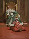 John Hassall, Try Ye Crown Inn Cherrie Brandy Also Ye Sloe Gin, gouache on the artist's board