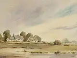 Tom Kerr, Before The Rain, watercolour on paper
