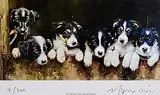 Mark O'Neill, Millhouse Brothers, limited edition lithograph - number 7 from an edition of 200
