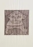 Frank O'Sullivan, Hank, 1999, mixed media on paper
