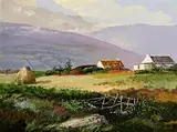Fred Gruizinga, The Homestead, oil on canvas
