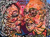Dearbhla Feehan, The Le Brocquy's in Love, acrylic on canvas