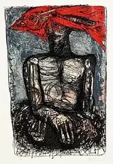 The Old Man and the Sea by Nelson Domínguez, limited edition lithograph - number 15 from an edition of 22, offered Sep 2026