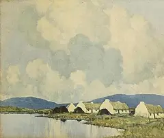 Paul Henry, The Blue Hills of Connemara, print