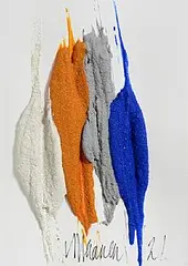 Gert van Maanen, Unfurled Series, 2021, mixed media on paper