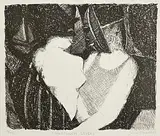 John Shinnors, Halloween Lovers, lithograph - number 9 from an edition of 10