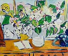 Elizabeth Cope, Still Life on Tabletop, oil on board