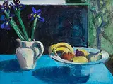 Brian Ballard, Still Life with Irises