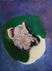 Barrie Cooke, Foot (1971/72), oil on canvas