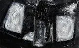 Tony O'Malley, St. Ives, 1995, mixed media on card