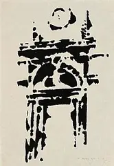 Dubliners - Ballast Office by Louis le Brocquy, 1986, lithograph - number 4 from an edition of 35, sold Sep 2026