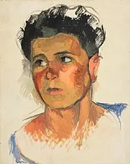 Nano Reid, Young Fisherman, oil on canvas