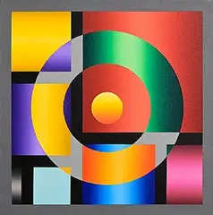 Complementary Translucence by Francis Tansey, acrylic on canvas, offered Sep 2026