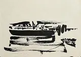 Louis le Brocquy, Dubliners - Kingstown, 1986, lithograph - number 4 from an edition of 35