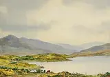Frank Egginton, Clonee Lough, Kenmare, Co. Kerry, watercolour on paper