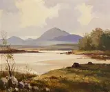 Maurice Canning Wilks, Connemara Landscape, oil on canvas