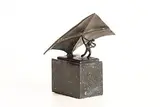 Colm J. Brennan, Icarus, bronze on marble base