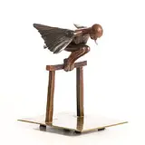 Linda Brunker, Icarus, 1997, bronze - number 3 from an edition of 9