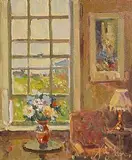 Liam Treacy, Evening Light, oil on canvas