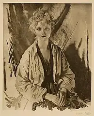 William Orpen, The Refugee, photogravure
