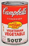 Andy Warhol American, Campbell's Soup, silkscreen - number 147 from an edition of 1500 - published by Sunday B Morning