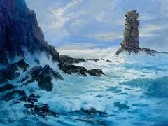Annemarie Bourke, An Searrach, Kinard, Co. Kerry, oil on canvas
