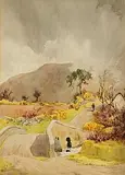 Lilian Lucy Davidson, Clodagh Bridge, Co. Tipperary, watercolour on paper